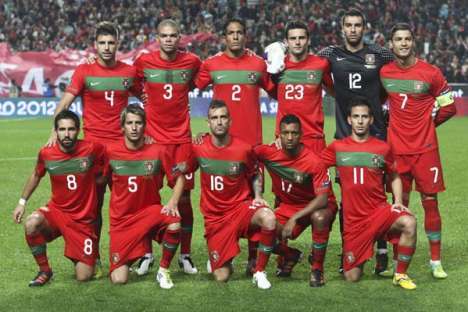 Portugal-Bósnia (15/11/11): 01 - Onze titular das quinas