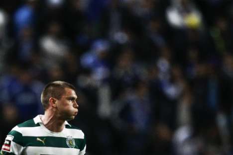 Izmailov queixa-se no Sporting-FC Porto (07/01/12)