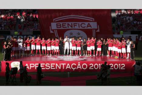 Benfica: apresentação equipa 2011/12