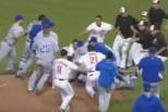 MLB: cena de violência