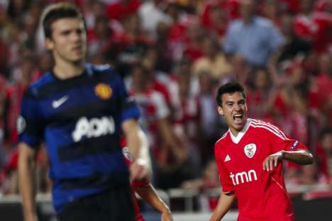 Benfica-Manchester United (14/09/11): foto 20 - Nico Gaitán