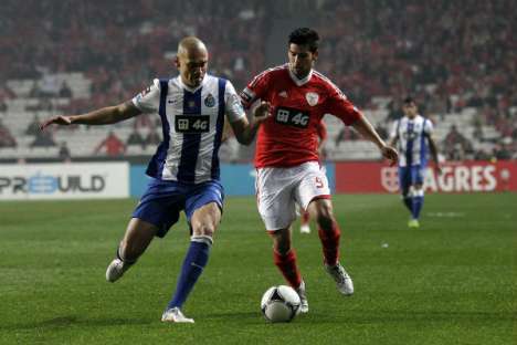 Benfica-FC Porto (02/03/12): Maicon vs Nolito