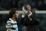 Sporting-P. Ferreira (19/02/12): Sá Pinto aplaude no fim