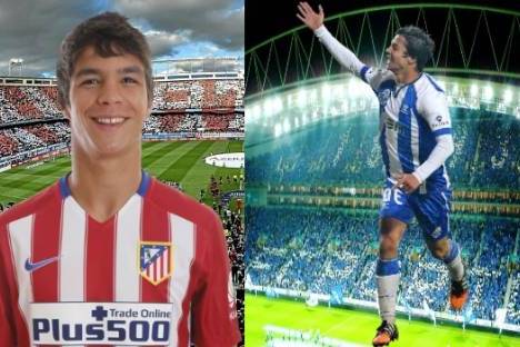 Óliver Torres, Atlético de Madrid- FC Porto (Montagem)