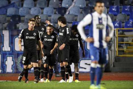 Académica-FC Porto (19/11/11): Estudantes festejam mais um golo