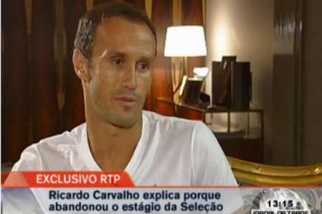 Ricardo Carvalho, entrevista à RTP