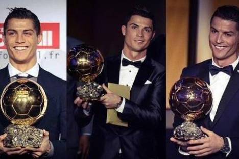 Cristiano Ronaldo arrecadou 3 bolas de ouro e é o jogador com mais botas de ouro (4)