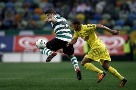 Sporting-Nacional (T.Portugal - 11/01/12): Insua vs Claudemir