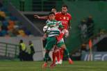 Sporting vs Benfica (2015): Jardel luta com Montero