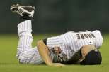 Imagens de 25/09/12 - Beisebol: Scott Moore, dos Houston Astros