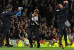 André Villas-Boas festeja no Manchester United-Tottenham