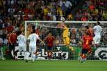 Euro 2012: Portugal-Espanha (Casillas agarra)