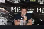 Messi em conferência de imprensa no México