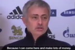 Vídeo: montagem com Mourinho