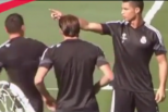 Vídeo: Cristiano Ronaldo e James desentendem-se