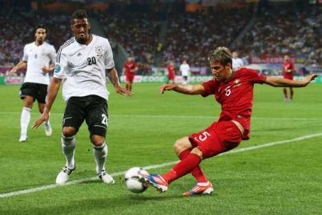 Euro 2012: Alemanha-Portugal - Fábio Coentrão vs Boateng