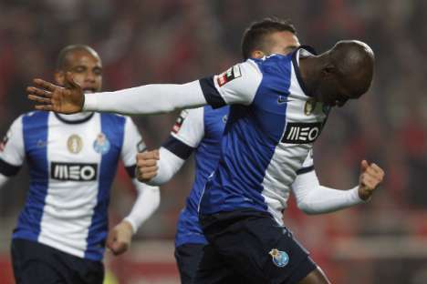 Benfica-FC Porto (13/01/13): Mangala festeja golo