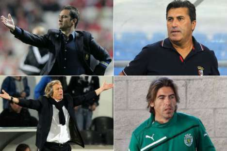 Treinadores: V. Pereira, J. Jesus, Sá Pinto, J. Peseiro