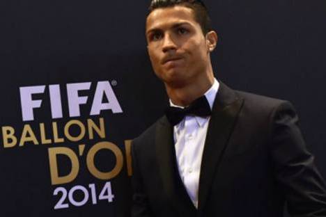 Cristiano Ronaldo vence Bola de Ouro 2014