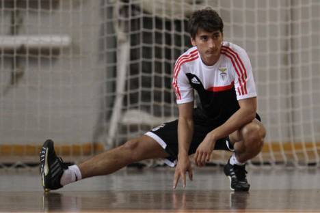 Djuricic em exercícios no Benfica
