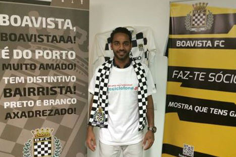 Fábio Lopes apresentado no Boavista
