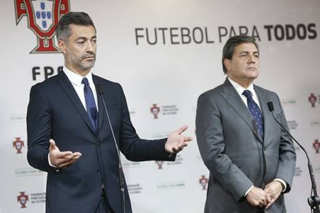 Fernando Gomes e Vítor Baía (FPF)
