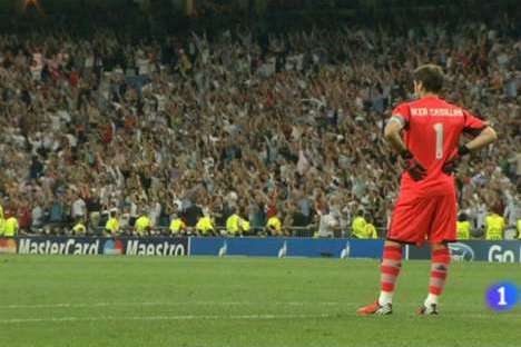 Casillas não festejou golo do Real Madrid