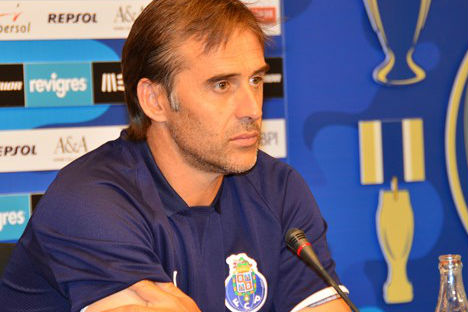 Julen Lopetegui, conferência de imprensa no FC Porto