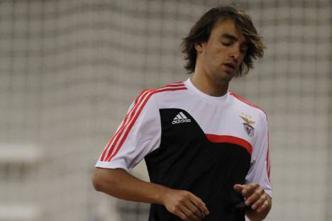 Markovic em exercícios no Benfica (2013)