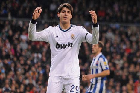 Avançados disponíveis para empréstimo: Álvaro Morata (Real Madrid)