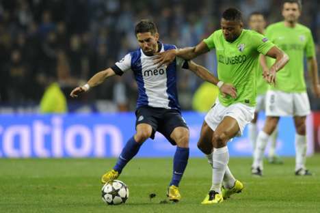 FC Porto vs Málaga: Moutinho e Júlio Baptista