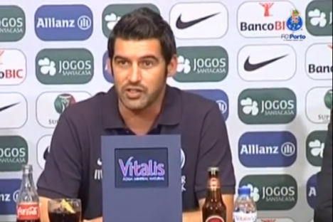 Paulo Fonseca (FC Porto) em conferência de imprensa