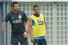 Paulo Fonseca em treino (FC Porto)