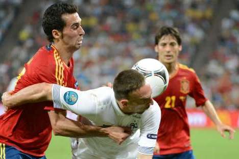 Euro 2012: Espanha-França Ribery