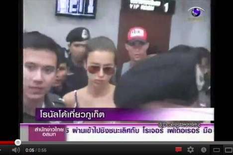 Vídeo do Youtube: CR7 e Irina na Tailândia