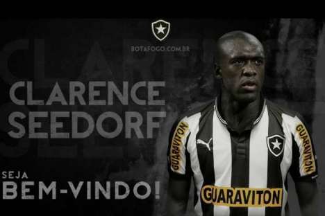 Clarence Seedorf oficializado no Botafogo