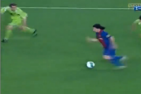 Vídeo: Messi marca ao Getafe (2007)