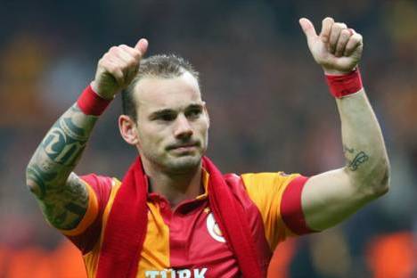 Sneijder em ação no Galatasaray
