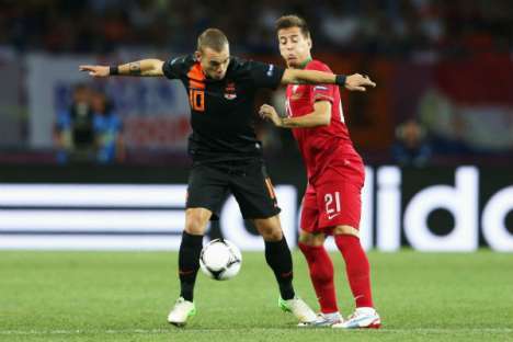 Euro 2012: Portugal-Holanda (Sneijder e João Pereira)