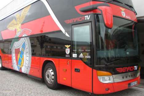 Autocarro do Benfica