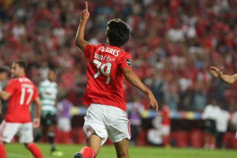 João Félix no Benfica (foto SL Benfica)