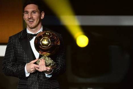 Messi (Bola de Ouro)