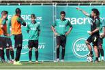 Marco Silva orienta treino do Sporting