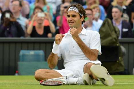 Roger Federer vence torneio de Wimbledon 2012