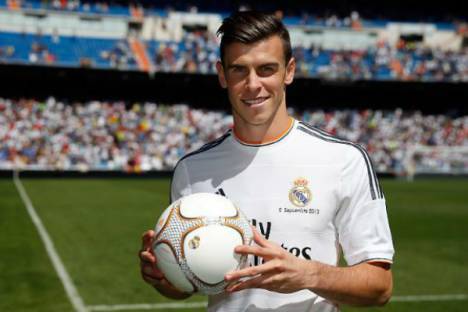 Gareth Bale apresentado no Real Madrid