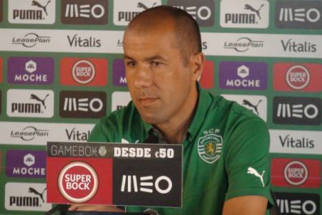 Leonardo Jardim, conferência de imprensa no Sporting
